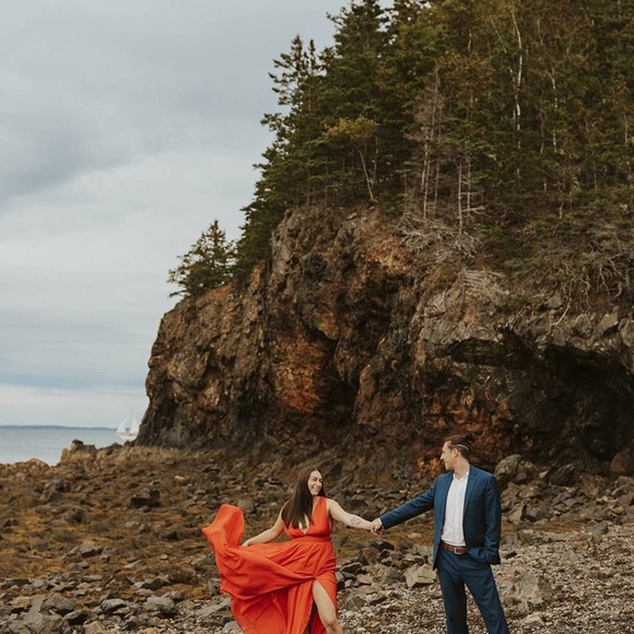 Lulu’s Women’s Large Dress Red Comfortable - Picture 3 of 3